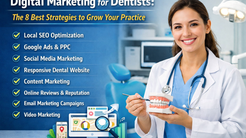 Web marketing for dentist