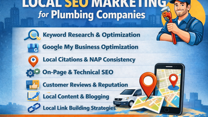 local SEO marketing for plumbing companies
