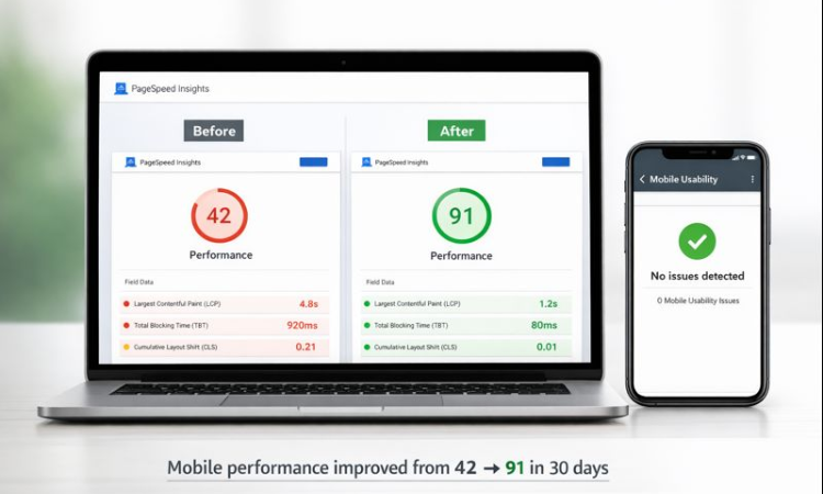 site speed improvement