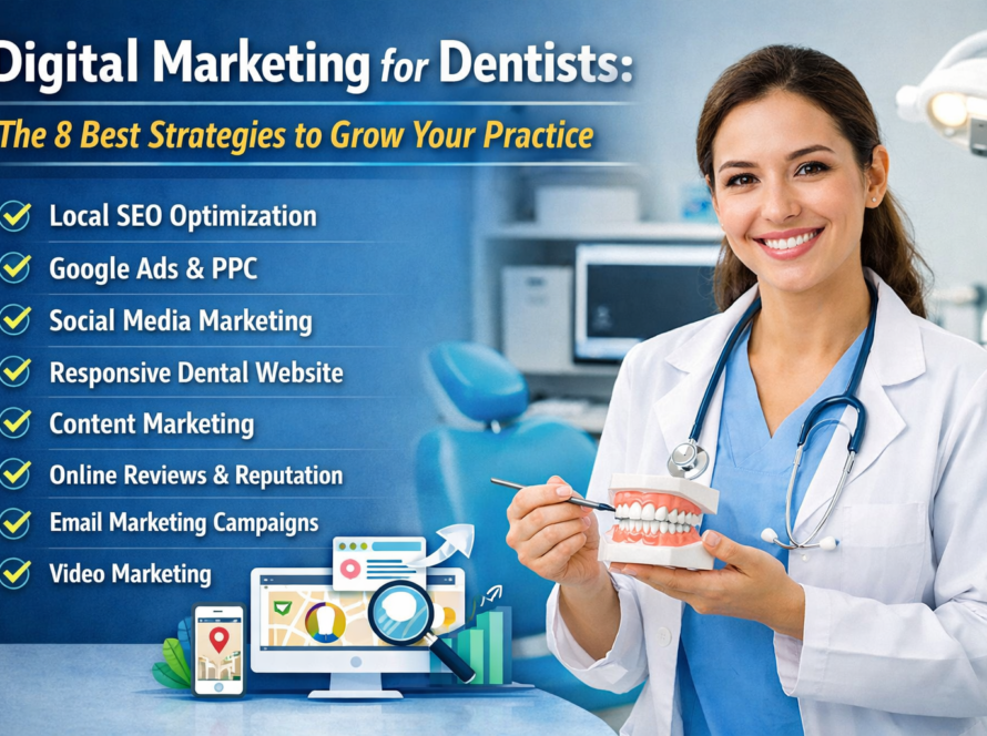 Web marketing for dentist