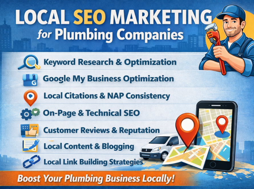local SEO marketing for plumbing companies