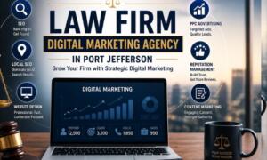 Law Firm Digital Marketing Agency in Port Jefferson helping attorneys grow with strategic SEO, PPC, website design, content marketing, and reputation management.