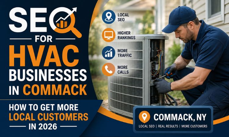 SEO for HVAC Businesses in Commack